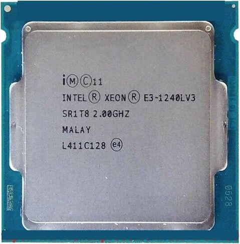 CPU Xeon E3-1240LV3 Processor 2.00GHz 8M 25W Quad-Core E3 1240LV3 LGA1150 E3-1240L V3 1240L in Kuwait