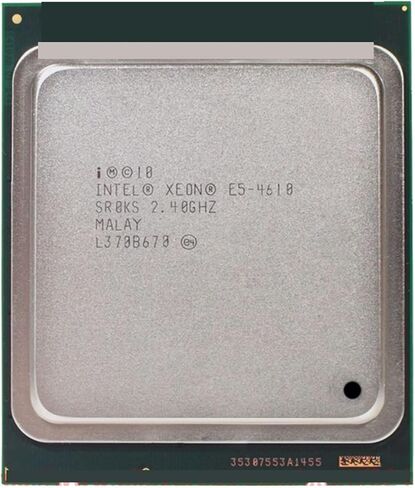 معالج Xeon CPU E5-4610 SR0KS 2.4 جيجا هرتز 6 النواة 15 ميجا LGA2011 E5 4610 سريع الشحن in Kuwait