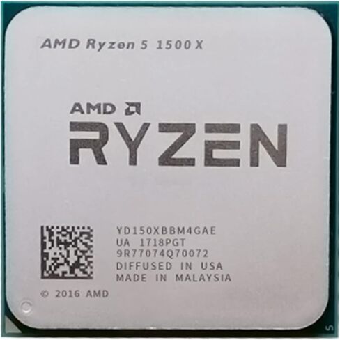 معالج A R 5 1500X R5 رباعي النواة 3. جيجا هرتز 8 النواة وحدة المعالجة المركزية L3 = 16M 65W YD150XBBM4GAE المقبس AM4 in Kuwait