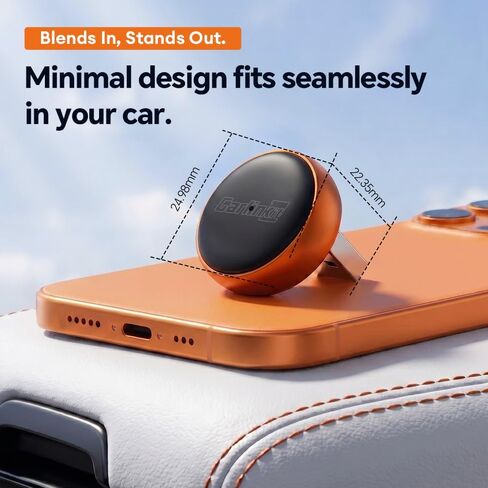 Carlinkit Mini Ultra 3 Wireless CarPlay Adapter, Wireless Android Auto Adapter, Convert OEM Wired to Wireless Dongle, USB-A/C Plug & Play, Auto-Connect, OTA Upgrade, Orange in Kuwait