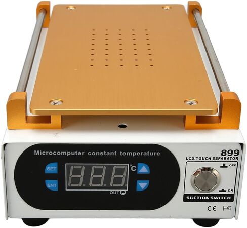 7" LCD Separator Machine, Mobile Phone Screen Repair Tool, 550W Fast Heating, LED Digital Display, Alloy Plate, 0-350C, Vacuum Fixation, 4 Clamps in Kuwait
