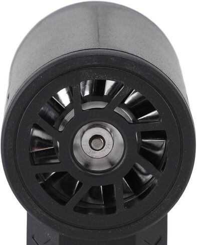 Zopsc Electric Air Duster 90000RPM Cordless Air Blower 3 Speed Brushless Fan Rechargeable with LED Light Magnetic Nozzle for PC Car Cleaning (Black) in Saudi Arabia