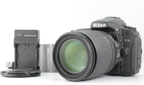 Nikon D90 12.3MP DX-Format CMOS Digital SLR Camera with 18-105 mm f/3.5-5.6G ED AF-S VR DX Nikkor Zoom Lens (OLD MODEL) in Saudi Arabia
