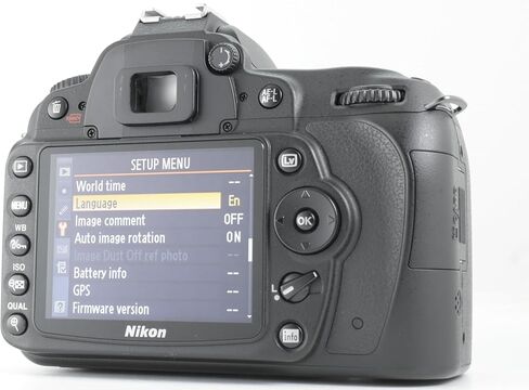 Nikon D90 12.3MP DX-Format CMOS Digital SLR Camera with 18-105 mm f/3.5-5.6G ED AF-S VR DX Nikkor Zoom Lens (OLD MODEL) in Saudi Arabia