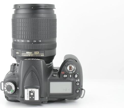 Nikon D90 12.3MP DX-Format CMOS Digital SLR Camera with 18-105 mm f/3.5-5.6G ED AF-S VR DX Nikkor Zoom Lens (OLD MODEL) in Saudi Arabia