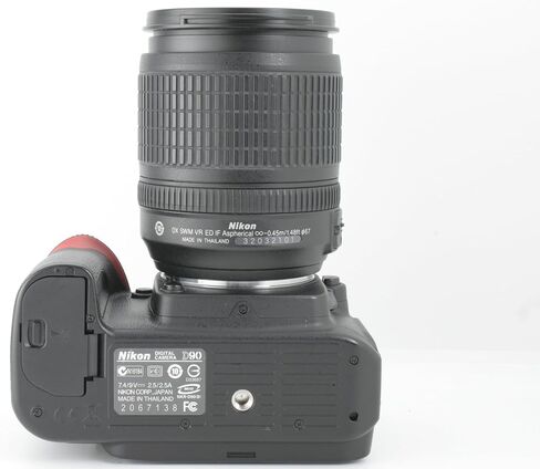 Nikon D90 12.3MP DX-Format CMOS Digital SLR Camera with 18-105 mm f/3.5-5.6G ED AF-S VR DX Nikkor Zoom Lens (OLD MODEL) in Saudi Arabia