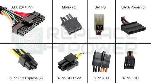420W 420 Watt ATX Power Supply Replacement for HP Compaq 0950-2800, 0950-3426, 0950-3623, 0950-3751, 0950-3961, 0950-410 in Kuwait