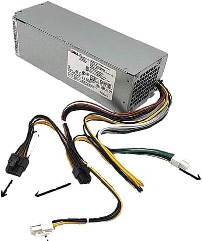 H500EPM-00 مصدر طاقة 500 واط مناسب لـ Dell Optiplex 7090MT 3060MT 5090 XE3 3880 3990 3888 مصدر طاقة in Kuwait