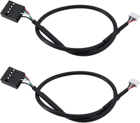 قم بإنشاء فكرة قطعتين من كابل بلوتوث USB 4pin إلى 9pin متوافق مع بطاقة سطح المكتب ASUS PCIe in Kuwait