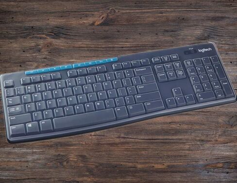 غطاء لوحة المفاتيح الشفاف فائق النحافة من CASEDAO متوافق مع لوحة المفاتيح Logitech K120 MK120، غطاء حماية لوحة المفاتيح مقاوم للغبار ومقاوم للماء (شفاف) in Kuwait
