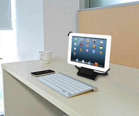 Universal Stand Holder 360 Swivel Rotating Tablet Stand Adjustable Mount Holder Fit for 7 "-10" Device - Black in Kuwait