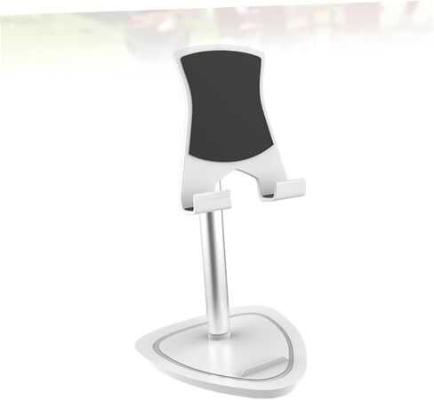 Universal Metal Retractable Phone Holder for Desk Adjustable Lazy Stand for Smartphones and Tablets Compact Design Black in Kuwait