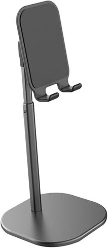 Housoutil Portable Lazy Phone Bracket Desktop Tablet Clip Phone Holder Stand for Smartphone Flat Base in Kuwait