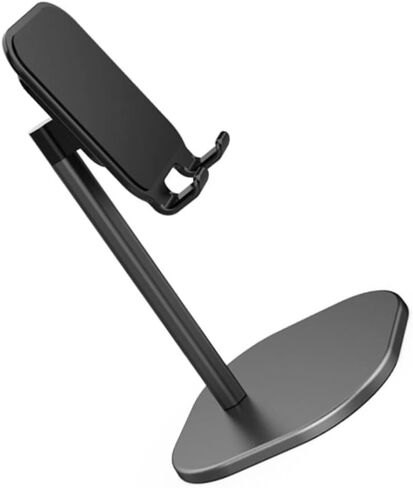 Housoutil Portable Lazy Phone Bracket Desktop Tablet Clip Phone Holder Stand for Smartphone Flat Base in Kuwait