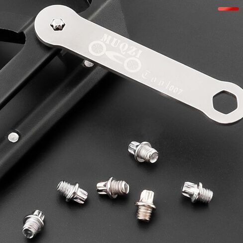 50 Pieces Bicycle Pedal Screws, Bicycle Pedals Non-Slip Nails, Stainless Steel Pedal Bolts for Mountain Bikes, Racing Bikes in Kuwait