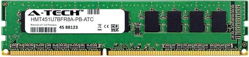 A-Tech 4GB Replacement for Hynix HMT451U7BFR8A-PB - DDR3/DDR3L 1600MHz PC3-12800 ECC Unbuffered UDIMM 1rx8 1.35v - Single Server Memory Ram Stick (HMT451U7BFR8A-PB-ATC) in Kuwait