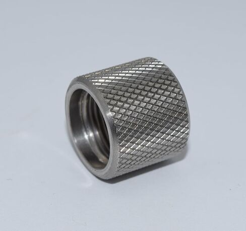 37/64x28 .578x28 Barrel Thread Protector .45 Cal, .625 Long .750 Dia. Stainless #4062 in Kuwait