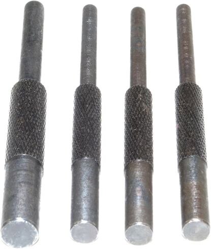 Sniper Steel Pin Starter Hollow Punch Set 4pc 1/16" 5/64" 3/32" 1/8, Non-Slip Starter Roll Pin Punch Set for Gunsmithing/Watch/Bike Repairing in Kuwait