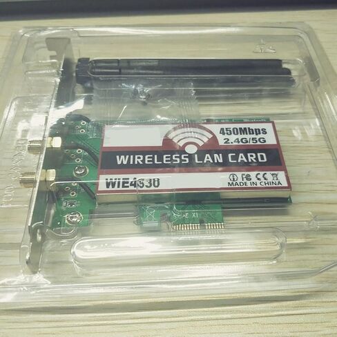 SUNGOOYUE Dual Band 2.4G 5G WiFi PCIe Network Adapter for PC, with Anti Burning Motherboard and Function, Compatible with CPU (As Shown) in Kuwait