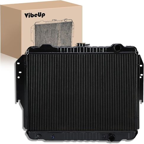 VibeUp 922 Radiator Compatible with Dodge: D100, D150, W150 1979-1987; D200, Ramcharger, W200 1979-1980; D250 1981-1987; W100 1986-1987/ Plymouth Trailduster 1979-1980 in Saudi Arabia