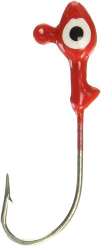 Arkie Lures MSHP-18-6-100 Saltwater Jig Heads- #6 Red- 1/8 oz- 100 Pack in Kuwait