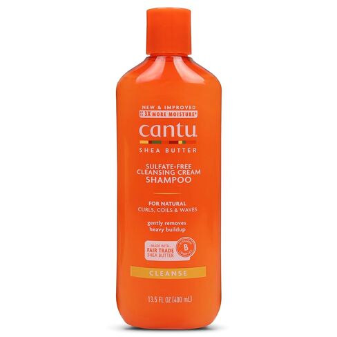 Cantu Sulfate-Free Cleansing Cream Shampoo with Shea Butter for Natural Hair, 13.5 fl oz (Packaging May Vary) in Saudi Arabia