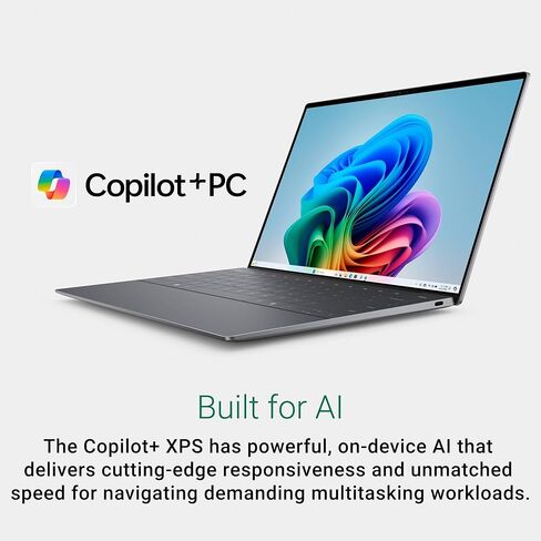 كمبيوتر محمول Dell XPS 13 9345، Copilot+ AI PC (13.4 بوصة FHD+ 120 هرتز، Qualcomm 12-Core Snapdragon X Elite، ذاكرة وصول عشوائي 32 جيجابايت، 1 تيرابايت SSD) رفيع وخفيف، عمر بطارية 27 ساعة، كاميرا ويب IR، Wi-Fi 7، Win 11 Pro (متجدد) in Kuwait