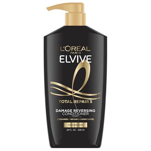 L'Oreal Paris Elvive Total Repair 5 Repairing Conditioner for Damaged Hair Conditioner with Protein and Ceramide for Strong Silky Shiny Healthy Renewed Hair 28 Fl Oz in Saudi Arabia
