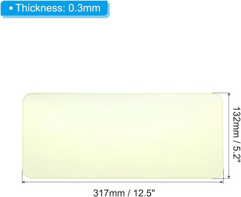 Universal Silicone Keyboard Protector Skin for 13.3"-14" Laptop Notebook 12.5 x 5.2 Inch Yellow Ultra Thin Keyboard Cover Keyboard Protective Film 3Pcs in Kuwait