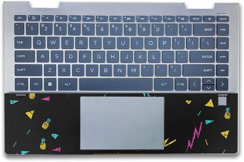 غلاف الكمبيوتر المحمول متوافق مع HP Envy x360 14 بوصة (2023) - الأناناس السحري - غطاء لاصق واقٍ من الفينيل الفاخر 3M - سهل الاستخدام | صُنع في الولايات المتحدة الأمريكية بواسطة MightySkins in Kuwait