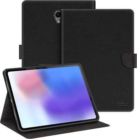 Leather Case Compatible with Samsung Galaxy Tab Active 3 8.0 2020 Protective Cover with Inner TPU Silicone Shell, Built-in Stand and Rugged Drop-Proof(Gray) in Saudi Arabia
