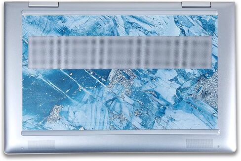 Laptop Skin Compatible with HP Envy x360 14" (2023) - Winter Rock - Premium 3M Vinyl Protective Wrap Decal Cover - Easy to Apply | Crafted in The USA by MightySkins in Kuwait