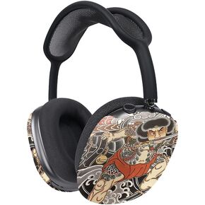​​KESHAMI Hard Protective Case Compatible with AirPods Max, Japanese Art Design, Frosted PC Shell with Matte Texture​ in Kuwait