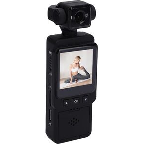 Body Cam, 1080P HD Wearable Portable Action Camera with 360 Degree Rotatable Lens and Motion Detection, for Outdoor Sports Travel Safety and Law Enforcement in Saudi Arabia