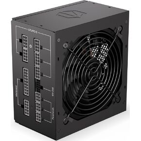 ENDORFY Supremo FM6 Gold 850W، مزود طاقة ATX 3.1 PC، شهادة 80 Plus® Gold، تشغيل هادئ، مروحة Fluctus مع محامل FDB، مكثفات يابانية 100%، إدارة كابلات معيارية كاملة، قابس الاتحاد الأوروبي in Kuwait