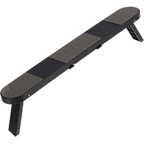 Folding Portable Laptop Stand Black, Self-Adhesive Plastic Laptop Riser for Desk, Adjustable Computer Holder Compatible with MacBook and Notebooks for Office and Home Use in Kuwait