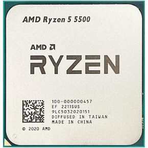N A R 5 5500 R5 3.6GHz 6-Core 12-Thread CPU Processor 7NM 65W L3=16M Socket AM4 Processador Accessories Without Co in Kuwait