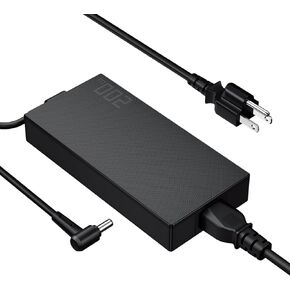 6.0 × 3.7 مم 200 وات لشاحن الكمبيوتر المحمول Asus 20V 10A، متوافق مع Asus Rog Zephyrus G15 GA503، لـ Asus TUF Gaming A15 FA506IH FA5061U A14 FA401UV FA401WV مزود محول الطاقة in Kuwait