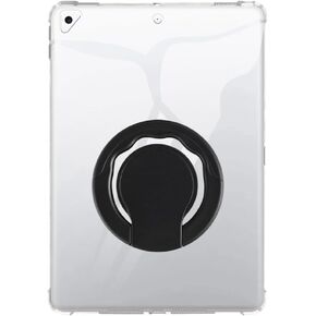 Tablet Case and Stand Holder Compatible with iPad Air 3rd Gen 10.5 2019 Case, Shockproof Cover and 360 Rotating Ring Handle Grip Bracket(Clear) in Kuwait