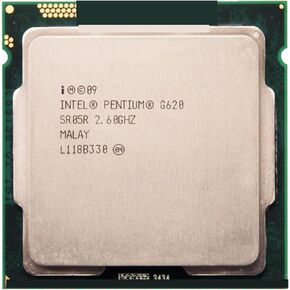 معالج CPU P G620 SR05R بسرعة 2.60 جيجا هرتز 3M مقبس ثنائي النواة 1155 شحن سريع للخارج in Kuwait