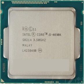 I c I5 4690K 3.5GHz/ 6MB/ Socket LGA 1150 Quad-Core Prosesor CPU I5-4690K SR21A in Kuwait