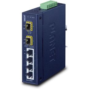Planet IP30 Industrial 4-P 10/100/100 + 2-P 100/1000X SFP Gigabit، IGS-620TF (+ 2-P 100/1000X SFP Gigabit Switch (-40 إلى 75 درجة مئوية)) in Kuwait