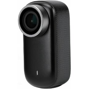 Yunseity 4K Action Camera, Magnetic Wearable Thumb Camera with 64GB Card 150 Degree Wide Angle Lens Built in Screen WiFi App Control IPX65 Water Proof, for Vlogging Skiing Cycling (Black) in Kuwait