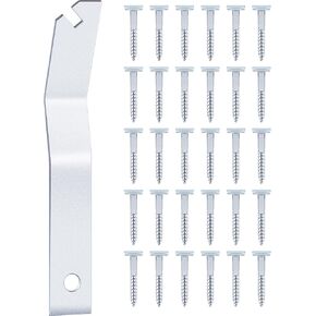 Lanties 103 Pcs T Screw Wrench Set, 100 Pcs T Head Security Screw and 3 Pcs T Screw Wrench Hardened Wrench Security Screws Picture Hangers to Lock Artwork in Kuwait