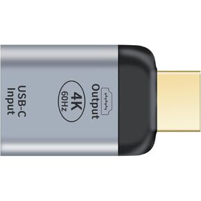 محول USB من النوع C أنثى (المصدر) إلى HDMI ذكر (العرض) محول 4K 60 هرتز لشاشة الكمبيوتر اللوحي والهاتف in Kuwait