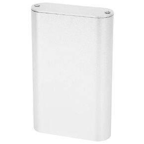Aramox Aluminum Project Box, Matte Silver, 6063-T5 Aluminum Alloy, Integrated Design, Good Heat Dissipation, Electronic DIY Enclosure for PCB and Mobile Power, Includes Cover, Baffles and Screws in Kuwait