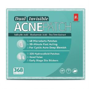 Acne Patches Microdarts for face cute with Salicylic Acid, Hyaluronate-Hydrocolloid pimple patches Microneedle large in Saudi Arabia