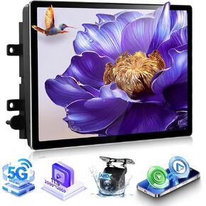 11.5 بوصة 2000 * 1200P Incell Touchscreen 4 Core 4+64G راديو لسيارة Ford F150 2004-2008 مع 5G WiFi، F150 راديو السيارة ستيريو مع DSP/EQ Wireless Carplay Android Auto BT Type-C GPS FM SWC كاميرا احتياطية in Kuwait