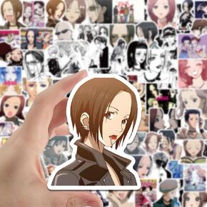 100Pcs Anime Stickers Pack Classic Anime Theme Stickesr for Water Bottle，Vinyl Waterproof Decals for Laptop，Guitar，Bumper，Skateboard，Phone，Car，Gifts for Adults/Kids/Teens(NA) in Saudi Arabia