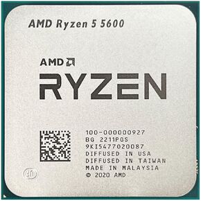 A Baru R 5 5600 A R5 Pc Gamer CPU 65W DDR4 معالج سطح المكتب ملحقات وحدة المعالجة المركزية للألعاب Soket AM4 لا يزال معلقًا in Kuwait